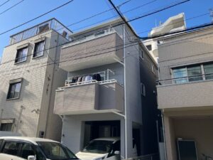 【横浜市鶴見区】H様邸 外壁【ビーズコートフレッシュ無機BIO】塗装工事