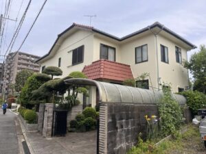 【横浜市港北区】T様邸 外壁【RSシルバーグロスSi】塗装工事